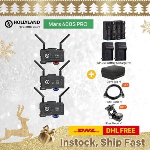 Hollyland MARS 400S PRO sdi Wireless Video Transmission FILES System HD Image Transmitter Receiver 1080P for Photography
