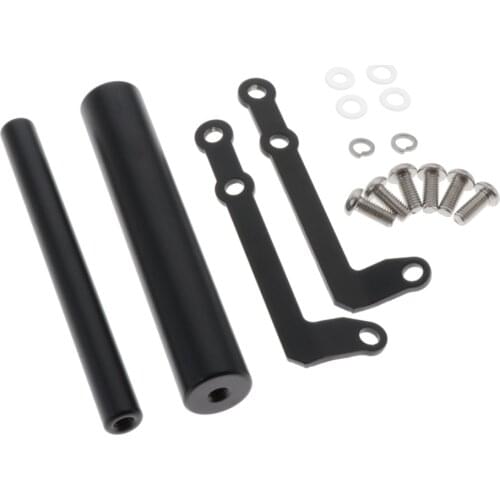 Motorcycle GPS Mount Bracket - Navigation Systems Stand Holder Extended Bar for Kawasaki KLE 1000 2015-2019