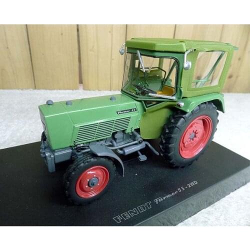 Diecast 1/32 Scale Fendt Farmer 5S Classical Alloy Tractor Agricultural Vehicle Model Classic Collectible Static Display Hot Toy