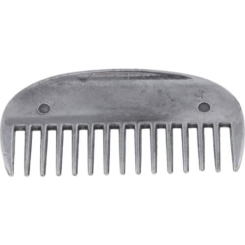 Metal Horse Curry Comb Equine Grooming Brush Care Farming Cleaning Supplies Equipment Horse Riding 8x4cm