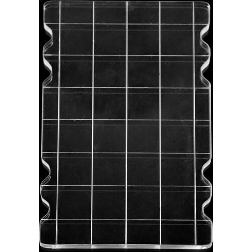 High transparency Acrylic stamp block for DIY Scrapbooking Clear stamps DIY scrapbook photo album Decorative card making