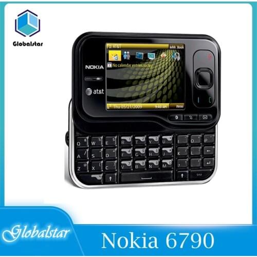 Nokia 6790 Refurbished Original Unlocked Surge Phone 2.4 inch 3G With Bluetooth A-GPS FM Radio 6790 cellphone Free Shipping