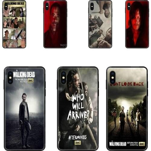 Newest Black Soft TPU New Style Unique The Walking Dead Season Hard Silicone For Redmi 3S 4X 4A 5 5A 6 6A 7 7A 8 8A 8T 9 9A K20
