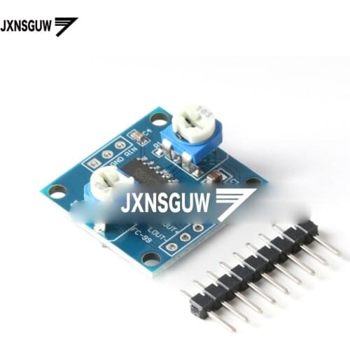 10PCS PAM8406 digital power amplifier board stereo noiseless 2X5W class D power amplifier module with volume potentiometer
