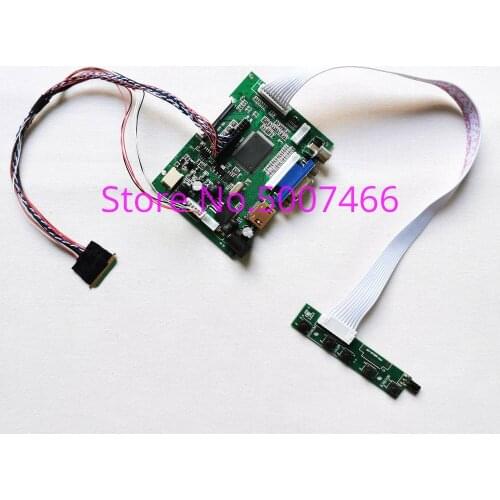 Fit LTN101NT02-B01/C01/C02/D01/L01/T01/W01 LCD panel 10.1" 1024*600 LED 40Pin LVDS 2AV VGA display controller board DIY kit