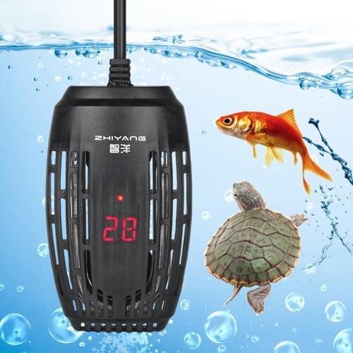 Fish Temperature EU/US plug 100W Auto Digital Controller Submersible Heating Aquarium Water Heater Tank Adjustable Thermostat