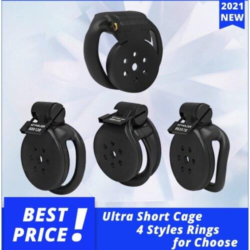 Clearance Price Super Small 3D Printed Cock Cage Cobra Mamba Snake HT-V4 Penis Ring Male Chastity Device Custom Adult Sex Toys