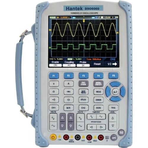 Hantek DSO8060 handheld oscilloscope frequency meter analyzer five in one high sampling rate oscilloscope