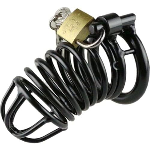 Spiral Penis Cage Male Chastity Device Cock Cage Metal Chastity Belt Sex Toys Stainless Chastity Adult Sex Toys Penis Cock Ring