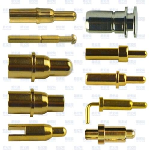 Probe Mold Positioning Test Thimble Gold-plated Conductive Pin Charging Pin High Current Telescopic Spring Pin