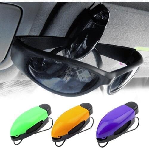 1pcs Car Vehicle Accessory Sun Visor Sunglasses Eye Glasses Card Pen Holder Clip Wholesale