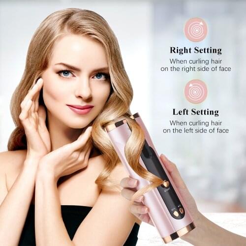Automatic Hair Curler Auto Ceramic Wireless Curling Iron Professional Hair Iron USB Electric Cordless Hair Styling Tools