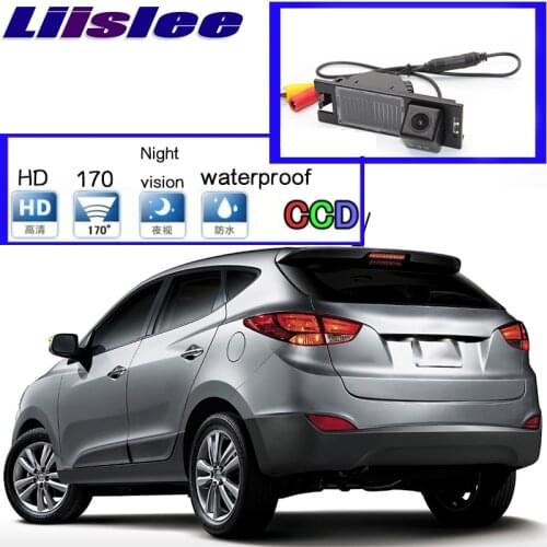 Car Camera For Hyundai ix35 / Tucson 2009~2016 High Reverse Rear View WaterProof Back Up Camera For PAL / NTSC Use + RCA