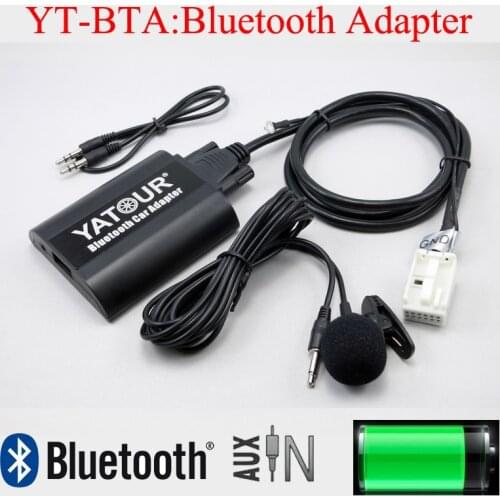 Yatour car CD Bluetooth adapter with Hands free kit for Skoda Super B Octavia 12pin Plug