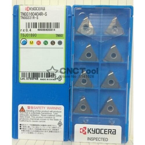 Free shopping! 10PCS TNGG160404R-S TN60 lathe cutting tools CNC blade alloy carbide cutting tool carbide inserts