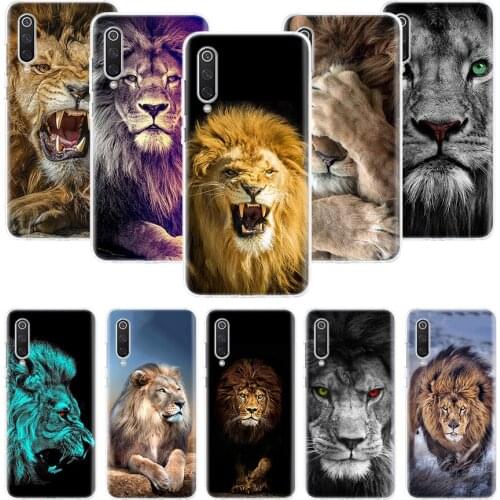 Lion Alpha Male Cub Case for Xiaomi Redmi Note 10 9 9S 8 7 6 8T 8A 7A 6A S2 K30 K20 MI 9 8 CC9 F1 Lite Pro Soft TPU Phone Cover