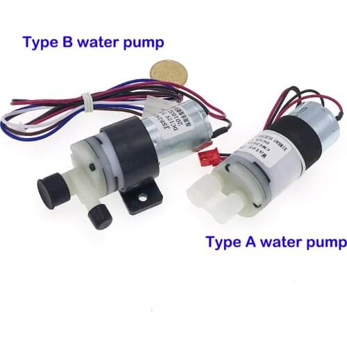 DC 7.4V 12V Small 370 Water Pump micro Diaphragm pump Low Noise Long Life Large Water Flow Self-priming water pump With line