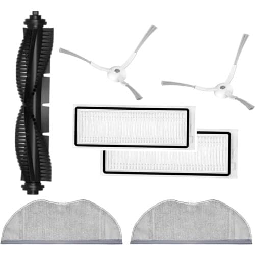HEPA Filter Central Roll Main Brush Side Brush Mop Cloth Rag for Qihoo 360 S9 X90 x95 Robotic Vacuum Cleaner Spare Parts
