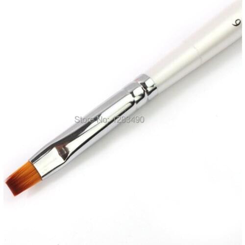 Nail Art Acrylic Mix Powder Liquid Pen Brush For Liquid Powder DIY Tool No.6 Kit