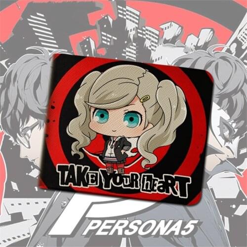 New Game Persona 5 P5 Joker wallet short wallet cartoon purse card holder money bag