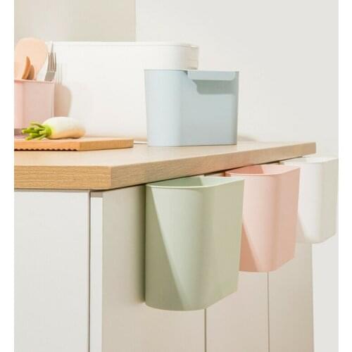 Kitchen Cabinet Door Hanging Trash Can Convenient Kitchen Waste Garbage Container Kitchen Mother Good Helper Storage Container