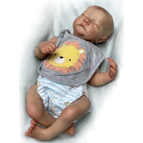 20" Reborn Dolls Baby Toy For Children Gifts Boneca Renascida Brinquedo Bebe Para Crianças Menina