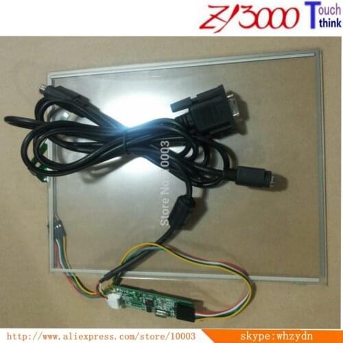 New 5pcs/Lot Rs232 serial Control 12.1 Inch 260*200 RS232 Touch Screen Panel 4 Wire Resistive Touchscreen