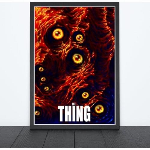The Thing (1982) Poster Novella Who Goes There John Carpenter Decor Kurt Russell Art Gift