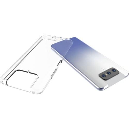 For Asus Zenfone 7 ZS670KS Transparent Silicon Case for Asus Zenfone 7 Pro ZS671KS Phone Cover Case Etui