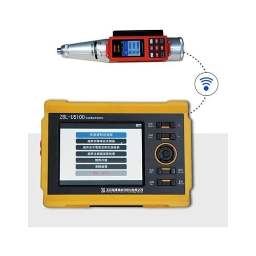 Ultrasonic Concrete Defects Detector ZBL-U5100 Reinforced concrete detector Concrete bar locator