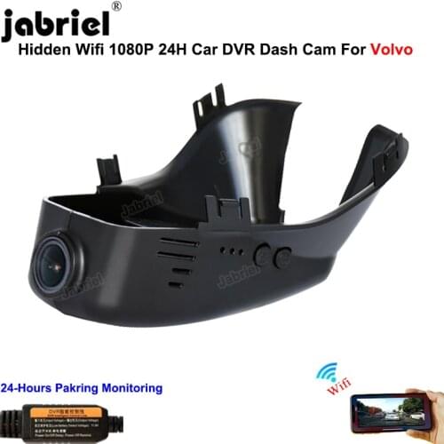 WIFI Dash Cam Car Dvr Camera 1080P 24H Dashcam EDR Recorder for Volvo S60 S80 2012 2015 V40 V60 V70 XC60 XC40 XC70 XC90 S40 S90