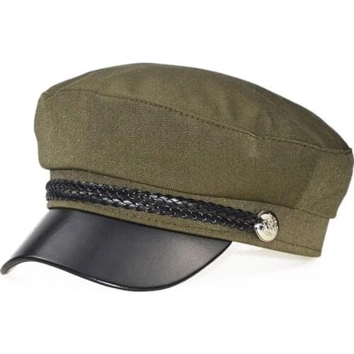 Flat Navy Hat Cap Women Beretsstreet Style Beret Caps Hats Fishing Cap
