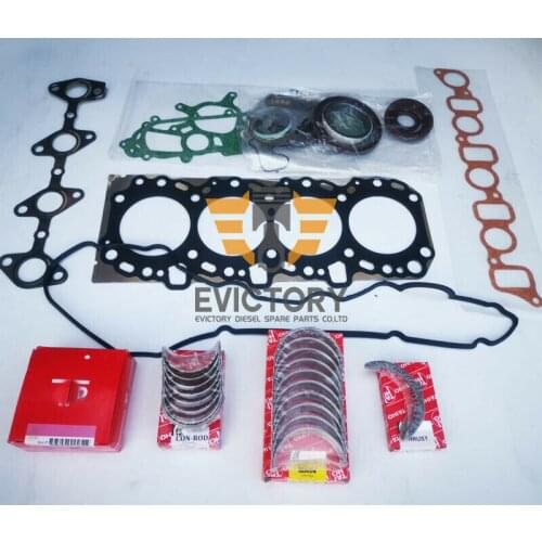 TOYOTA 1KD 1KD-FTV rebuild piston ring gasket bearing for Land Cruiser Prado