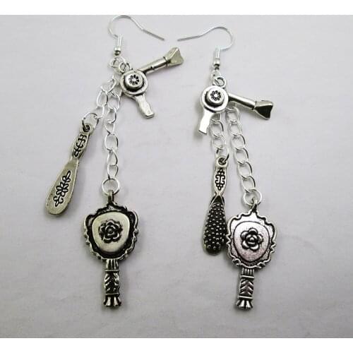 Hairdresser Theme Earrings For Women Dangle Earring Fashion Earrings Jewelry