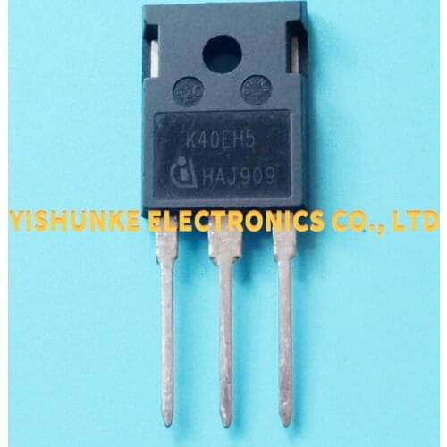 10Pcs IKW40N65H5 IKW40N65H5A K40EH5 K40EH5A K40H655 TO-247 Power IGBT Transistor