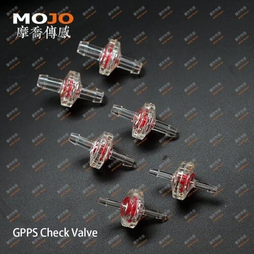 2020 Plastic check valve GPPS 3mm 5mm 7mm Straight-through one-way valve for aquarium equipment(10PCS)