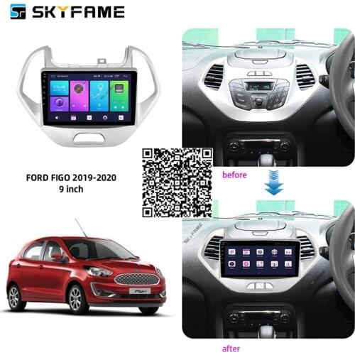 For Ford Figo 2019 2020 Car Radio Stereo Android Multimedia System GPS Navigation DVD Player