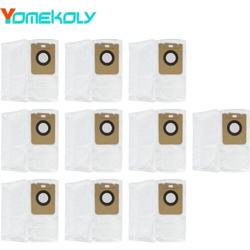 For Dreame L10 PLUS/ L10 Plus Robot Vacuum Cleaner Non-woven fabric Dust Bag Trash Bag Replacement Accessories Parts