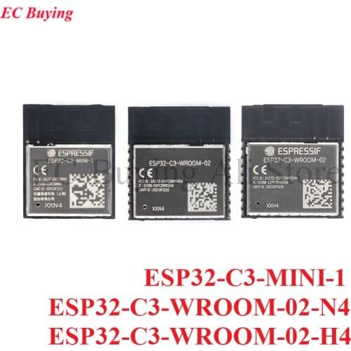 ESP32-C3-WROOM-02 ESP32-C3-MINI-1 ESP32-C3 2.4GHz BLE 5.0 WiFi+Bluetooth-compatible Wireless Module