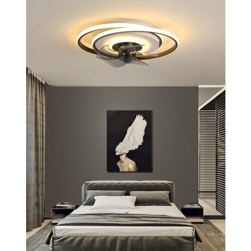 European modern simple ceiling fan living room bedroom dining room study household ceiling fan fashion decoration