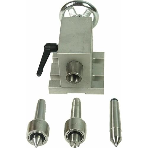 Cnc rotary axis tailstock activity tailstock MT2 Rotary Axis Lathe Engraving Machine Chuck