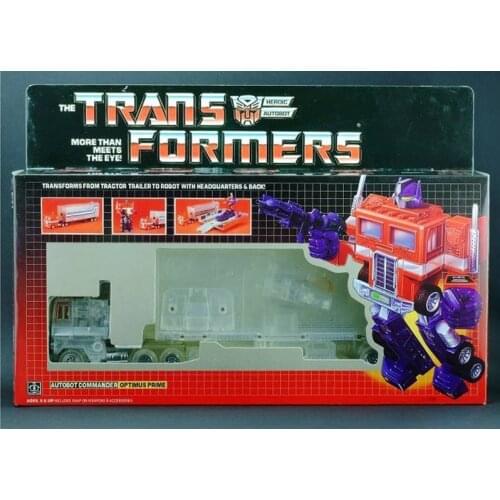 Deformation KO Edition Limited Transparent G1 Edition Crystal Edition Autobot Model Toy