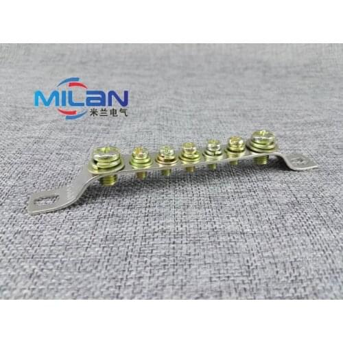 The copper terminal wire row row wire terminal 1.5*14 seven copper copper terminal