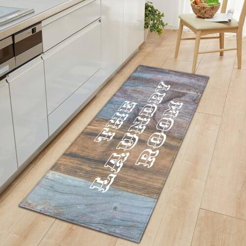 Laundry Room Floor Mat Carpet Non-slip Entrance Door Mat Rugs Self-Service Laundry Bath Mat Laundry Room Decor Balcony Rug