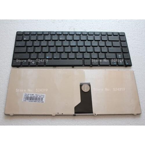 100% New Laptop Keyboard for ASUS X43B X43S X42J X43 K42 A42 K43 UL30 US Layout