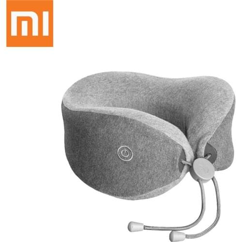 Original Xiaomi Mijia LF LERAVAN Multi-function U-shaped Massage Neck Massage Pillow Neck Relax Muscle Therapy Massager Sleep