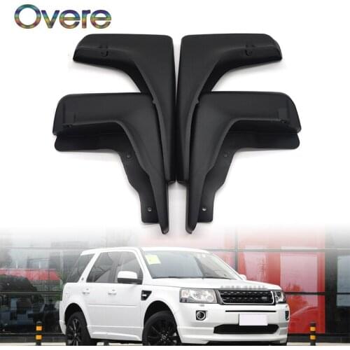 Overe Car Front Rear Mudguards For Land Rover LR2 FReeLander 2 2006 2007 2008 2009 2010 2011 2012 2013 2014 2015 Car-styling