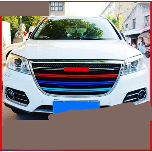 ABS Front Racing Grille Decorated Mouldings For Great Wall Haval H6 H2 CCA001