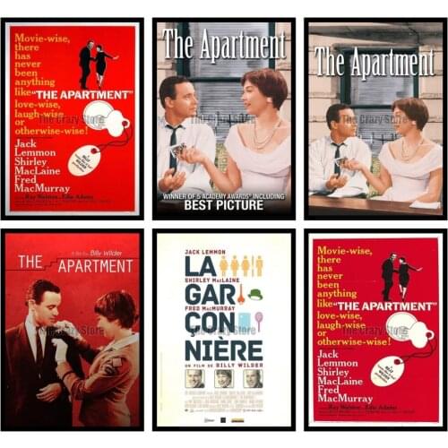 The Apartment Movie Home Decorative Painting White Kraft Paper Poster 42X30cm
