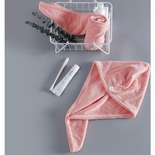 Hair Towel Bath Towel for Women Towels Bathroom Quick Dry Microfiber Towel Home Textiles Hair Hat Turban for Frying Hair 25*65cm